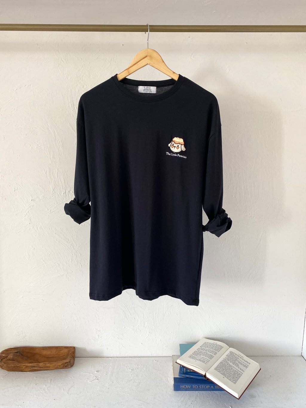 Yang Yang Long Sleeve TShirt Black